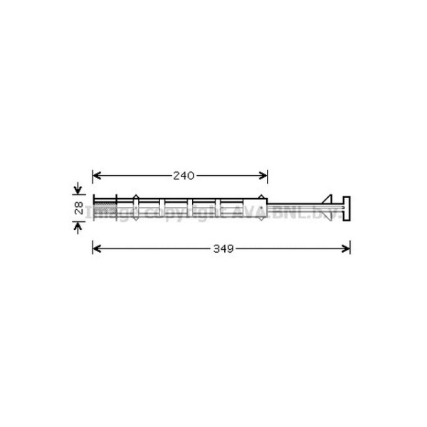 AVA Klima Tüpü 639 - Kod AVAMSD358 - OEM A6398350547