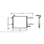 AVA Klima Radyatörü Aee Volkswagen Polo 3 1.6 - Kod AVAVW5150 - OEM 6N0820413B