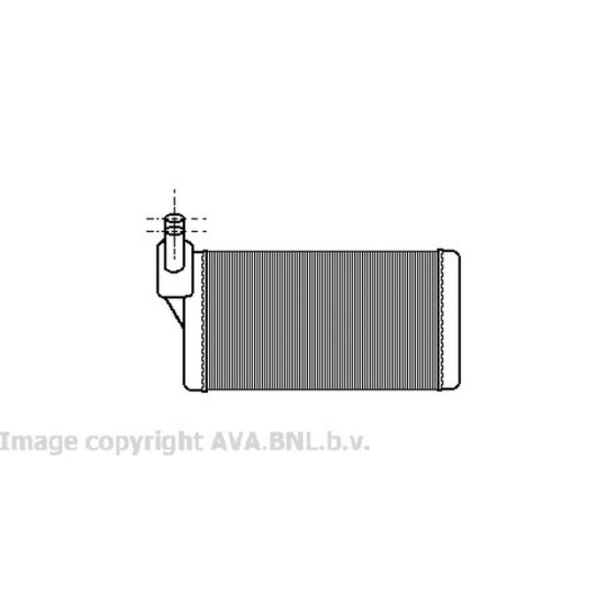 AVA Kalorifer Radyatörü Aja-acv T4 2.4d-2.5tdi - Kod AVAVW6097 - OEM 701819031A ürün görseli