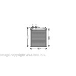 AVA Kalorifer Radyatörü Bkp Volkswagen Passat 6 2.0TDİ - Kod AVAVW6256 - OEM 3C0819031
