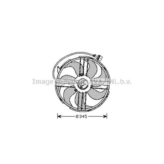 AVA Fan Amf Volkswagen Polo 3 1.4 Audi TDI - Kod AVAVW7512 - OEM 6N0959453P ürün görseli