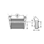 AVA Interkol Radyatörü Avf Volkswagen Passat 5 1.9TDİ - Kod AVAVWA4238 - OEM 3B0145805D