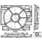 BEHR Fan E60 M47n-m57n 2006 - Kod BHR8EW351043331 - OEM 17427796832