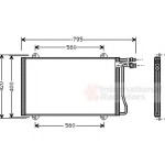 BEHR Klima Radyatörü Mercedes-benz Sprinter - Kod BHR8FC351037161 - OEM A9015000554
