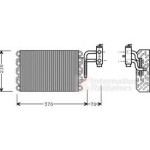 BEHR Evaporatör 124 - Kod BHR8FV351210091 - OEM A1248300758