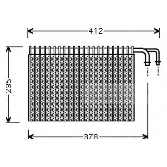 BEHR Evaporatör E65 - Kod BHR8FV351211711 - OEM 64119134628 ürün görseli