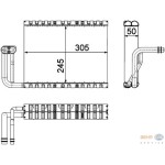 BEHR Evaporatör - Kod BHR8FV351330661 - OEM 64119237501