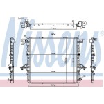 BEHR SU Radyatörü Cdca Volkswagen Amarok 2.0TDİ - Kod BHR8MK376701311 - OEM 2H0121253A