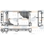BEHR SU Radyatörü Man Klimasiz E34-36 - Kod BHR8MK376711591 - OEM 17111723537