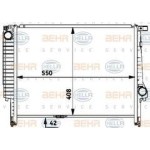 BEHR SU Radyatörü Otomatik-klimali E36 M51 - Kod BHR8MK376712194 - OEM 17112244753