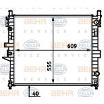 BEHR SU Radyatörü 163 612 - Kod BHR8MK376718601 - OEM A1635000103