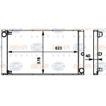 BEHR SU Radyatörü Otomatik Klimali E60 M57N - Kod BHR8MK376719121 - OEM 17117792832