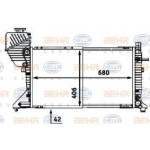BEHR SU Radyatörü Mercedes-benz Sprinter - Kod BHR8MK376721631 - OEM A9015003600