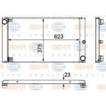 BEHR SU Radyatörü Otmatik M47n-57n - Kod BHR8MK376754101 - OEM 17117795878