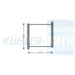 BEHR SU Radyatörü Smart Fortwo 2007 - Kod BHR8MK376754601 - OEM A4515010001