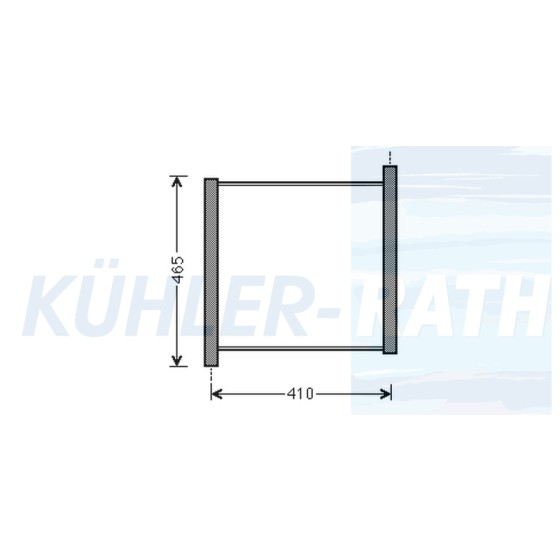 BEHR SU Radyatörü Smart Fortwo 2007 - Kod BHR8MK376754601 - OEM A4515010001 ürün görseli