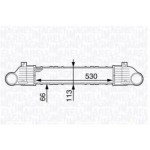 BEHR Interkol Radyatörü 220 613 - Kod BHR8ML376723041 - OEM A2205000000