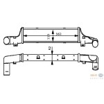 BEHR Interkol Radyatörü 210 - Kod BHR8ML376723151 - OEM A2105001800