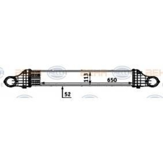 BEHR Interkol Radyatörü 211 646 - Kod BHR8ML376723381 - OEM A2115001002 ürün görseli