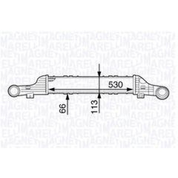 BEHR Interkol Radyatörü 210 613 - Kod BHR8ML376723401 - OEM A2105002100
