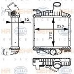 BEHR Interkol Radyatörü 638 601 - Kod BHR8ML376723701 - OEM A6385012301