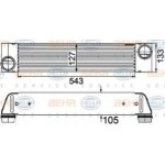 BEHR Interkol Radyatörü E60-65 M57-m57n - Kod BHR8ML376746501 - OEM 17517791909