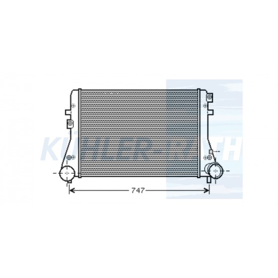 BEHR Interkol Radyatörü Cayb-cayc-cayd Volkswagen Golf 6 - Volkswagen Jetta - Volkswagen Caddy 4 1.6 Audi TDI - Kod BHR8ML376746721 - OEM 1K0145803AF ürün görseli