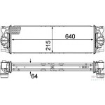 BEHR Interkol Radyatörü Mercedes-benz Sprinter 651 2011 - Kod BHR8ML376777391 - OEM A9065010201