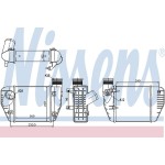BEHR Interkol Radyatörü Blb-bre A6 2.0TDİ - Kod BHR8ML376899071 - OEM 4F0145805AD