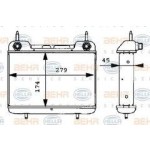 BEHR Yağ Soğutucu Radyatörü 124 603TD - Kod BHR8MO376725371 - OEM A1245000000