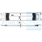 BEHR Yağ Soğutucu Radyatörü Bkk Otm T5 3.2 V6 - Kod BHR8MO376726381 - OEM 7H0317019