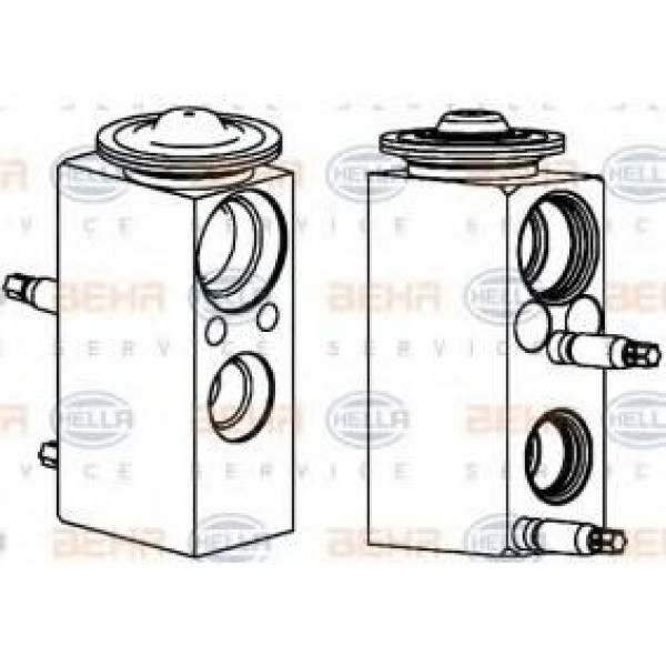 BEHR Klima Valfi - Kod BHR8UW351239591 - OEM A2128300284