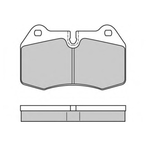 BMW Ön Fren Balatası - E38 - Kod BMW34111163922 - OEM 34111163922 ürün görseli