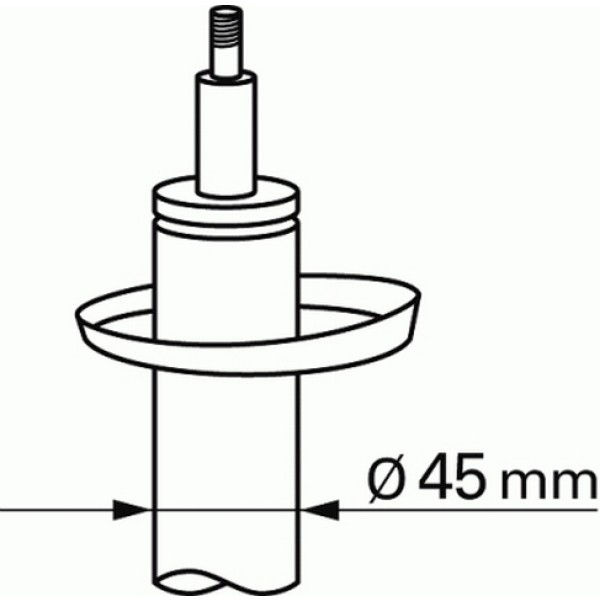 BOGE Ön Amortisör - Yağli E30 - Kod BOG27079-0 - OEM 31321133224