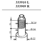 BOGE Ön Sağ Amortisör - E36 M40-43 - Kod BOG32190-A - OEM 31311091774