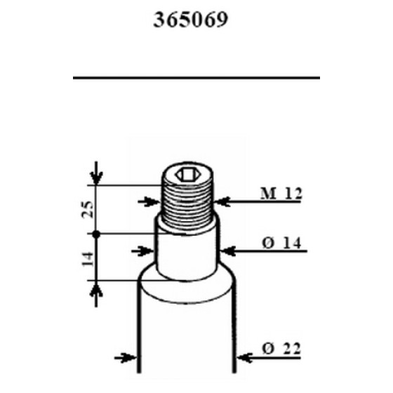 BOGE Ön Amortisör - 520 E34 M50 - Kod BOG32M69-A - OEM 31321135858 ürün görseli