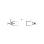 Bremi Buji - Başliği E34 - Kod BRM13249A1.8 - OEM 12139067831