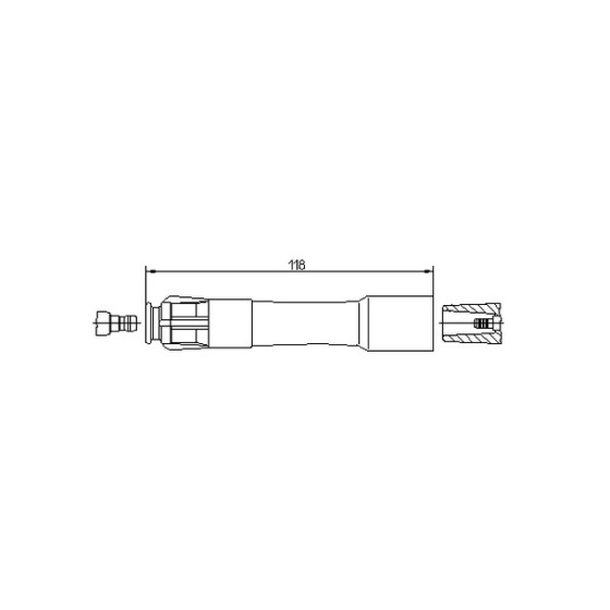 Bremi Buji - Başliği E34 - Kod BRM13249A1.8 - OEM 12139067831 ürün görseli