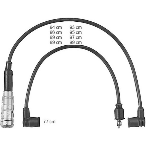 Bremi Buji - Kablo Seti 116 - Kod BRM262 - OEM A0300890472 ürün görseli