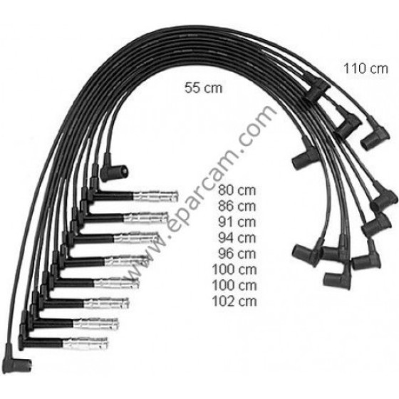 Bremi Buji - Kablo Seti 140 500 119 - Kod BRM265 - OEM A0300890635 ürün görseli
