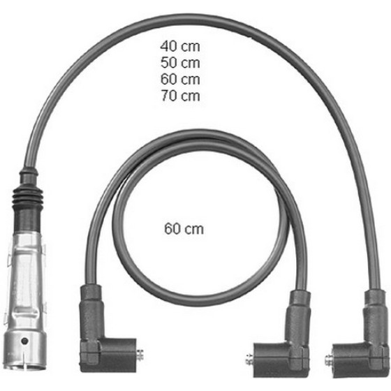 Bremi Buji - Kablo Seti Volkswagen Polo 3-1.6 5 Adet Aee - Kod BRM267 - OEM N10430003 ürün görseli
