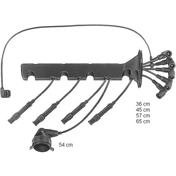 Bremi Buji - Kablo Seti E36 Bmw 318i M40 - Kod BRM464/100 - OEM 12121727855 ürün görseli