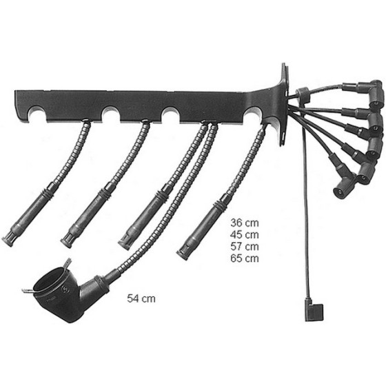 Bremi Buji - Kablo Seti E36 Bmw 316i M40 - Kod BRM464S100 - OEM 12121734098 ürün görseli