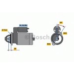 Bosch Marş Dinamosu 271 - Kod BSH0001107540 - OEM A0051513901