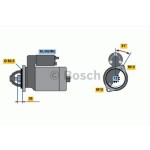 Bosch Marş Dinamosu Mercedes-benz Sprinter 646 2007 - Kod BSH0001115074 - OEM A0061517401