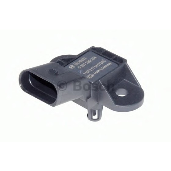 Bosch Basinç Sensörü Golf5-golf6-volkswagen Jetta-volkswagen Polo-t5 Blf-bgu-cggb-caac 1, 6 Fsi-1, 4-2, 0 Audi TDI - Kod BSH0261230234 - OEM 03C906051E ürün görseli