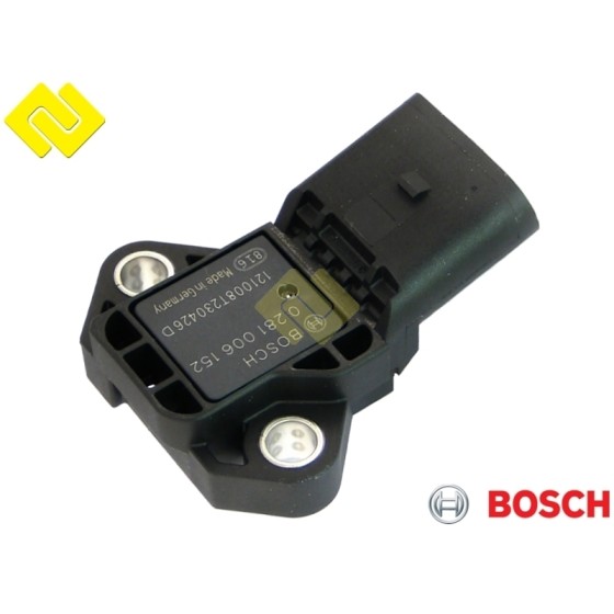 Bosch Basinç Sensörü Seat 1.2TDİ Cfwa - Kod BSH0281006152 - OEM 03P906081 ürün görseli