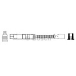 Bosch Buji - Kablosu - Kod BSH0356912950 - OEM A1121500218