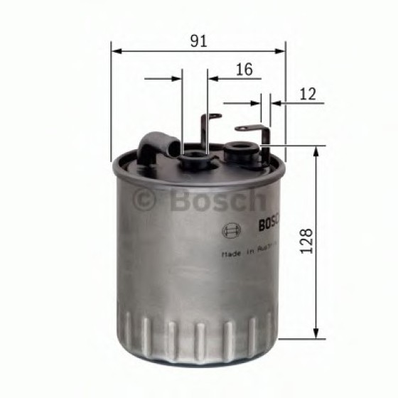Bosch Yakıt Filtresi - Mercedes-benz Sprinter-vito Isitmasiz 611 - Kod BSH0450905930 - OEM A611092060128 ürün görseli