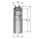 Bosch Yakıt Filtresi - Yakit Mazot Filtresi T5-volkswagen Touareg Axb-axd-bac-caaa-caab-caac-caad 1, 9 Audi Tdi-2, 0 Audi Tdi-2, 5 Audi TDI 04> 4 Çikisli / / KL229 / 4 - Kod BSH0450906467 - OEM 7H0127401B